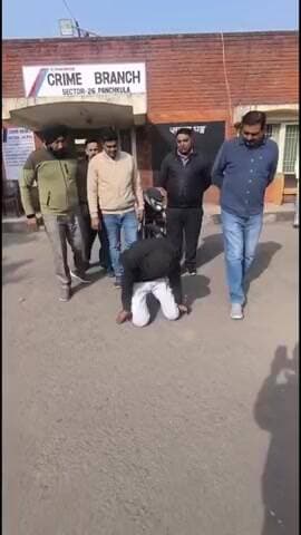 हिमशिखा कॉलोनी पिंजोर के श्री संतोषी माता मंदिर में चोरी करने वाला आरोपी चोर को पंचकूला पुलिस ने गिरफ्तार किया