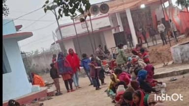 पैलानी: खेरापती मंदिर में श्रीमद् भागवत महापुराण के समापन पर भंडारे का आयोजन, श्रद्धालु भक्तों ने प्रसाद ग्रहण किया