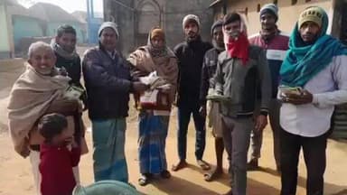 कुंडहित: रवि फसल को बढ़ावा देने के लिए महुला गांव में किसानों को सब्जी बीज का वितरण किया गया