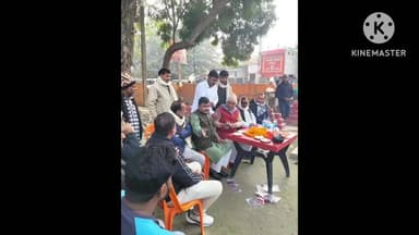 पचरुखी: पचरुखी बाजार स्थित मंदिर परिसर में मंदिर को अंतिम रूप देने के लिए व्यवसायियों के साथ बैठक की गई