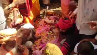 तामिया: चौरागढ़ में पूज्य श्री श्री 1008 गरीब दास जी महाराज के अनुयायियों को अंतिम विदाई, उमड़ा जन सैलाब