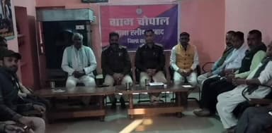 स्लीमनाबाद: पडरभटा में ग्राम चौपाल के माध्यम से पुलिस का जन संवाद, सुरक्षा व जागरूकता का संदेश