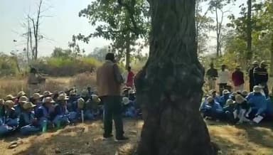बिछुआ: हम हैं धरती के दूत: वन विभाग का जाखावाड़ी रेस्ट हाउस में अनुभूति शिविर, बच्चों ने पर्यावरण बचाने का लिया संकल्प