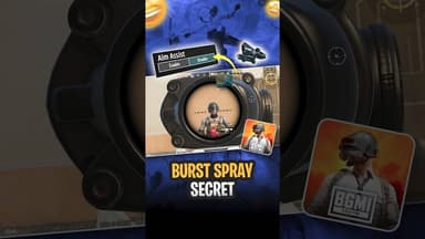 Perfect Burst Spray Trick #BGMI #BurstSpray #HeadshotTrick #BGMITips #BGMIReels