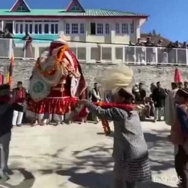 ठियोग: ध्वाला यात्रा के 9 दिन हजारों की संख्या में मौजूद लोगों ने देवी-देवताओं से लिया आशीर्वाद