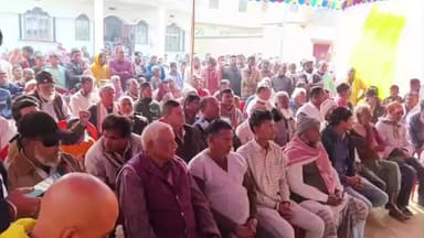 सरैया: बेरुआ पंचायत में विधायक शंकर प्रसाद यादव का सम्मान समारोह आयोजित