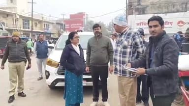 गोवर्धन: मथुरा वृंदावन विकास प्राधिकरण की नवागत उपाध्यक्ष ने गिर्राज जी की नगरी में व्यवस्थाओं का किया स्थलीय निरीक्षण