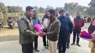 लखनौर: उत्क्रमित उच्चतर माध्यमिक विद्यालय दीप का एनसीसी कमांडिंग ऑफिसर कर्नल नितिन झा ने किया निरीक्षण