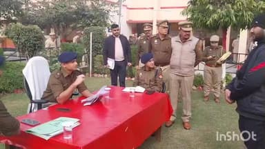 इगलास: इगलास कोतवाली परिसर में एसपी ग्रामीण अमृत जैन ने जनसमस्याओं को लेकर की जनसुनवाई