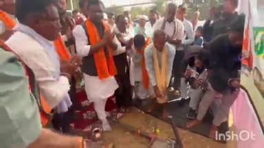 नरहरपुर: चनार नरहरपुर मार्ग के चौड़ीकरण कार्य का भूमि पूजन किया गया, 40 करोड़ 23 लाख की लागत से बनेगी सड़क