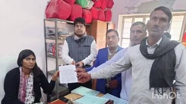 दांतारामगढ़: बागड़िया का बास में रीको औद्योगिक क्षेत्र के लिए जमीन अधिग्रहण का ग्रामीणों ने विरोध जताकर एसडीएम को सौंपा ज्ञापन