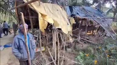 ଭଞ୍ଜନଗର: ଜଗନ୍ନାଥପ୍ରସାଦ ଗୁଡିପଲ୍ଲୀ ଗାଁ ରେ ଅ।ଜି ସକାଳ 6 ଘଣ୍ଟ ସମୟରେ ଗୋଟିଏ ହାତୀ ଗାଁ କଲା ଆତଙ୍କ