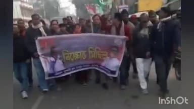 কুশমুণ্ডী: কলকাতার ঘটনার আঁচ কুশমন্ডিতে ধিক্কার মিছিল শাসক দলের