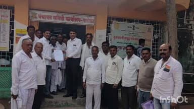 पारोळा: भोंडण येथील सरपंचाचा गटविकास अधिकाऱ्यांकडे राजीनामा सादर