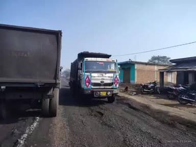 अमड़ापाड़ा: कोल परियोजनाओं में अव्यवस्था: जमी दरों और कोयला चोरी से वाहन मालिक परेशान