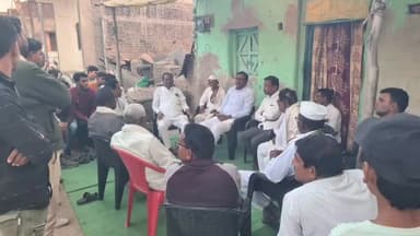 जाफराबाद: पापळ येथे माजी आमदार चंद्रकांत पाटील दानवे यांनी दिली सांत्वन पर भेट