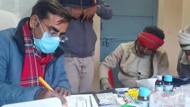 रन्नौद: देहरदा गणेश में स्वास्थ्य शिविर और हेल्थ स्क्रीनिंग का आयोजन किया गया