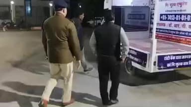 बानसूर: बानसूर में कोटपूतली बहरोड के एडिशनल एसपी ने शव वाहिनी का किया अवलोकन