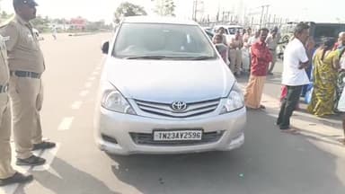 ஊத்தங்கரை: சிப்காட் அருகே மூதாட்டியின் உடலை காரில் வைத்து உறவினர்கள் சாலை மறியல் – அடக்கம் செய்ய இடமில்லாததால் பதற்றம்