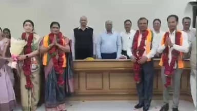 शिरपूर: शिरपूर वरवाडे नगरपरिषदेच्या उपनगराध्यक्षपदी भाजपच्या संगीता देवरे यांची निवड; अमरीश पटेल गटाचे वर्चस्व कायम