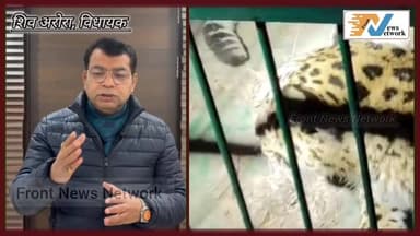 #पंतनगर #सिडकुल में #तेंदुए की #दहशत खत्म, घायल तेंदुआ आया #कब्जे मे।