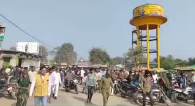 उदयपुरा: उदयपुरा नगर में पानी की टंकी पर चढ़ी महिला, थाना प्रभारी ने समझाकर उतारा