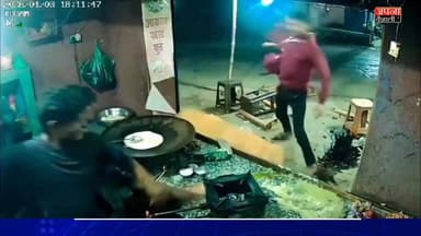 राघोपुर में नशे में धुत युवकों का तांडव, फास्ट फूड दुकान में तोड़फोड़ व दुकानदार से मारपीट, CCTV में कैद वारदात