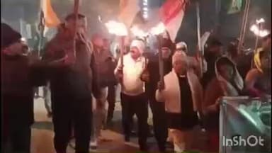 इंदौर में दूषित पानी से हुई मौतों के मामले में डबरा यूथ कांग्रेस का मसाल जुलूस, मंत्री को हटाने की मांग