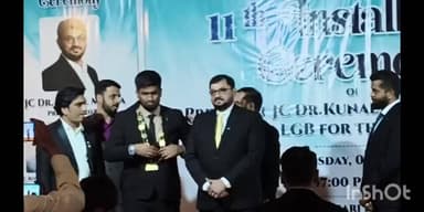 दापोली: जेसीआय दापोलीचा 11वा पदग्रहण सोहळा मोठ्या दिमाखात संपन्न, अध्यक्ष डॉ.कुणाल मेहता यांनी सांभाळला पदभार