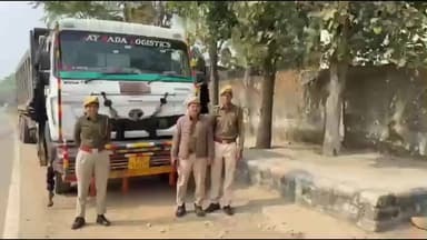 सागवाड़ा: वरदा थाना पुलिस की कार्रवाई में अवैध बजरी परिवहन करते डम्पर को किया गया डिटेन