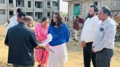 છોટાઉદેપુર: જિલ્લા કલેકટરે DIETના નવા ભવનના નિર્માણ કાર્યની સ્થળ મુલાકાત કરી.