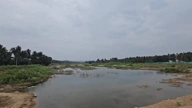 வாணியம்பாடி: அம்பலூர் பாலாற்றின் குறுக்கே அணைக்கட்டு மற்றும் தடுப்பணை, புணரமைக்க ₹ 77.30 கோடி மதிப்பில் அடிக்கல் நாட்டிய ஆட்சியர் மற்றும் MP, MLAக்கள்