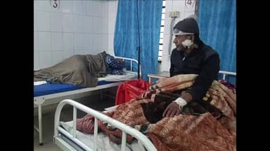 बिदुपुर: बिदुपुर के चकसिकन्दर ओवरब्रिज पर एम्बुलेंस दुर्घटनाग्रस्त, दो लोग गंभीर रूप से घायल