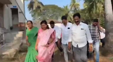 రాజవొమ్మంగి మండలం జడ్డంగిలో రూ.15 లక్షలతో నిర్మించబోయే ఆయుష్ భవనానికి శంకుస్థాపన చేసిన రంపచోడవరం MLA శిరీష దేవి