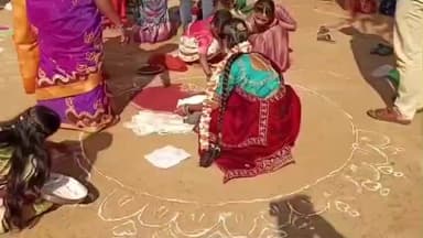 అనకాపల్లి జిల్లాలో ప్రభుత్వ పాఠశాలలో ముందస్తు సంక్రాంతి సంబరాలు