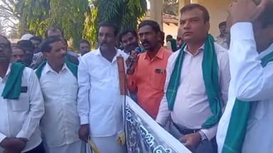 ಸೊರಬ: ಅಕ್ರಮ ಕಲ್ಲು ಗಣಿಗಾರಿಕೆ ವಿರೋಧಿಸಿ ಆನವಟ್ಟಿಯಲ್ಲಿ ಪ್ರತಿಭಟನೆ