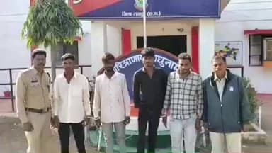 अभनपुर: अभनपुर थाना क्षेत्र में शांति भंग करने वाले 4 लोगों को पुलिस ने किया गिरफ्तार