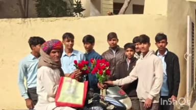 आमेट: राजकीय उच्च माध्यमिक विद्यालय ढेलाणा की अनूठी पहल, सीट बेल्ट और हेलमेट के प्रति जागरूक किया गया