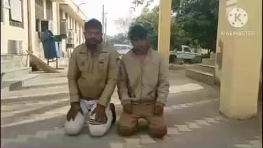 कुचामन सिटी: कुचामन पुलिस ने लाखों रुपए के गांजे के मामले में फरार दो आरोपियों को किया गिरफ्तार