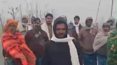 सिमरी बख्तियारपुर: मुबारक पुर में जलजमाव की समस्या से किसान परेशान किया प्रदर्शन,जमीन जल के हवाले है #jansamasya