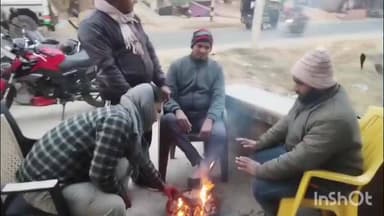 इस्लामनगर अलीगंज: कपकपाती ठंड और घने कोहरे से अलीगंज में जनजीवन अस्त-व्यस्त, अलाव की मांग तेज
