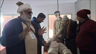 तालझारी: अत्यधिक ठंड में वीडियो शूट करते समय युवक बेहोश, अस्पताल में भर्ती