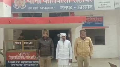 सहावर: सहावर पुलिस ने खोजपुर से वारंटी युवक को किया गिरफ्तार