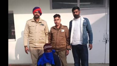 ਆਨੰਦਪੁਰ ਸਾਹਿਬ: ਨੂਰਪੁਰ ਬੇਦੀ ਪੁਲਿਸ ਵੱਲੋਂ ਅਦਾਲਤ ਵੱਲੋਂ ਭਗੋੜੇ ਕੀਤੇ ਵਿਅਕਤੀ ਨੂੰ ਕੀਤਾ ਕਾਬੂ ਅਦਾਲਤ ਨੇ ਜੁਡੀਸ਼ੀਅਲ ਰਿਮਾਂਡ ਤੇ ਭੇਜਿਆ