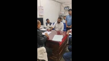 દેવગઢબારીયા: દેવગઢ બારીઆ તાલુકા પંચાયત કચેરી ખાતે કોંગ્રેસના આગેવાનો દ્વારા આજે હલ્લાબોલ કરાયો