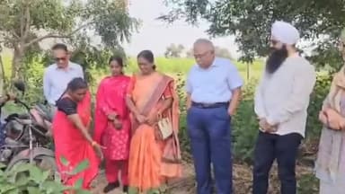 బెల్లంకొండ మండలంలో పర్యటించిన ఢిల్లీ బృందం