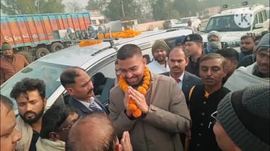 गोरौल: गोरौल में एनडीए कार्यकर्ताओं ने पंचायती राज मंत्री का किया भव्य स्वागत