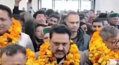 पालमपुर: पालमपुर में कांग्रेस प्रदेश अध्यक्ष विनय कुमार का भव्य स्वागत, कार्यकर्ताओं में उत्साह दिखा