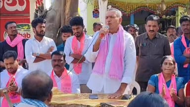 రేగొండ: రాబోయే మున్సిపల్ ఎన్నికల్లో బీఆర్ఎస్ కు ఓటేయాలి : మాజీ ఎమ్మెల్యే గండ్ర వెంకట రమణారెడ్డి