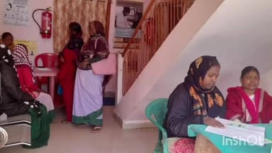 मसलिया: मसलिया में तीन कलस्टरों में शिविर आयोजित कर गर्भवती महिलाओं का स्वास्थ्य जांच किया गया